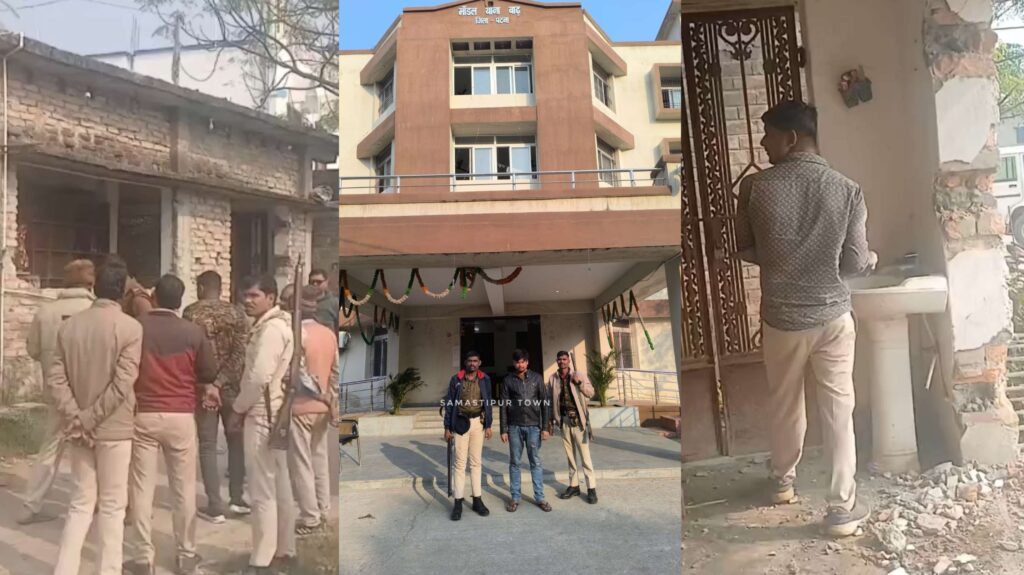 उजियारपुर के चर्चित मनोरंजन गिरी ह'त्याकांड मामले में कुर्की-जब्ती के दौरान आरोपी ने बाढ़ थाने में किया सरेंडर, तब-तक खिड़की व दरवाजा उखाड़ ले गयी पुलिस 1 InCollage 20260111 221705936