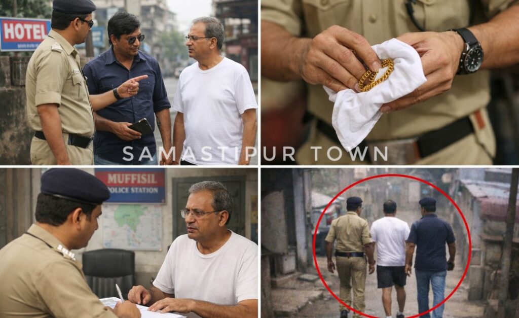समस्तीपुर में अजब-गजब; ठगों ने डॉक्टर से नकली इंस्पेक्टर बनकर उड़ाई सोने की चेन, अब CCTV खंगाल रही असली पुलिस 1 file 00000000c28c71fa9776a8efbc9994c3 1