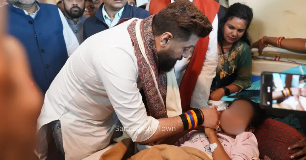 दरभंगा जातीय हिंसा: चिराग पासवान ने घायलों से की मुलाकात, बोले- किसी भी हाल में नहीं बचेंगे दोषी 1 Samastipur Town article 20260215 180234 0000