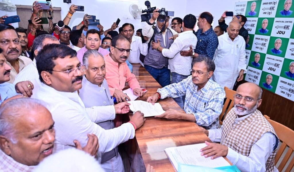 उमेश कुशवाहा तीसरी बार बने बिहार जेडीयू के अध्यक्ष, 'लव-कुश' समीकरण को धार देने की तैयारी 1 FB IMG 1772786112751