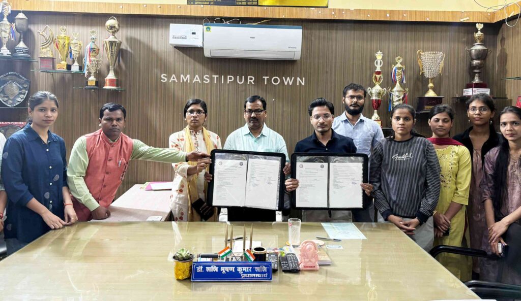 समस्तीपुर कॉलेज व ‘द उम्मीद’ के बीच एमओयू पर हस्ताक्षर, तीन वर्षों तक मिलकर होंगे शैक्षणिक व सामाजिक कार्यक्रम 1 IMG 20260306 WA0064