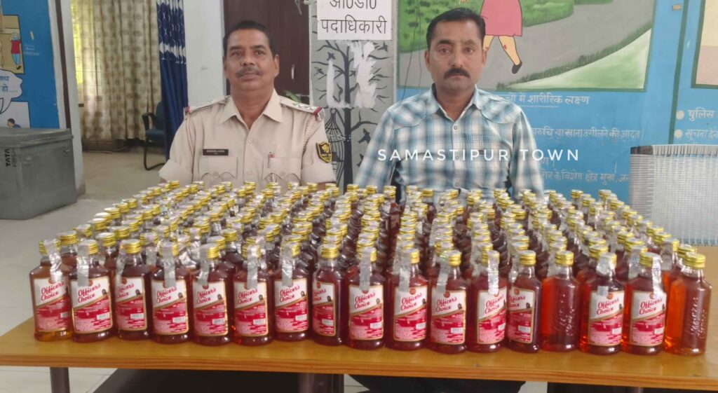 समस्तीपुर रेलवे कॉलोनी से 36 लीटर अवैध शराब के साथ एक कारोबारी गिरफ्तार, भेजा गया जेल 1 IMG 20260319 WA0015