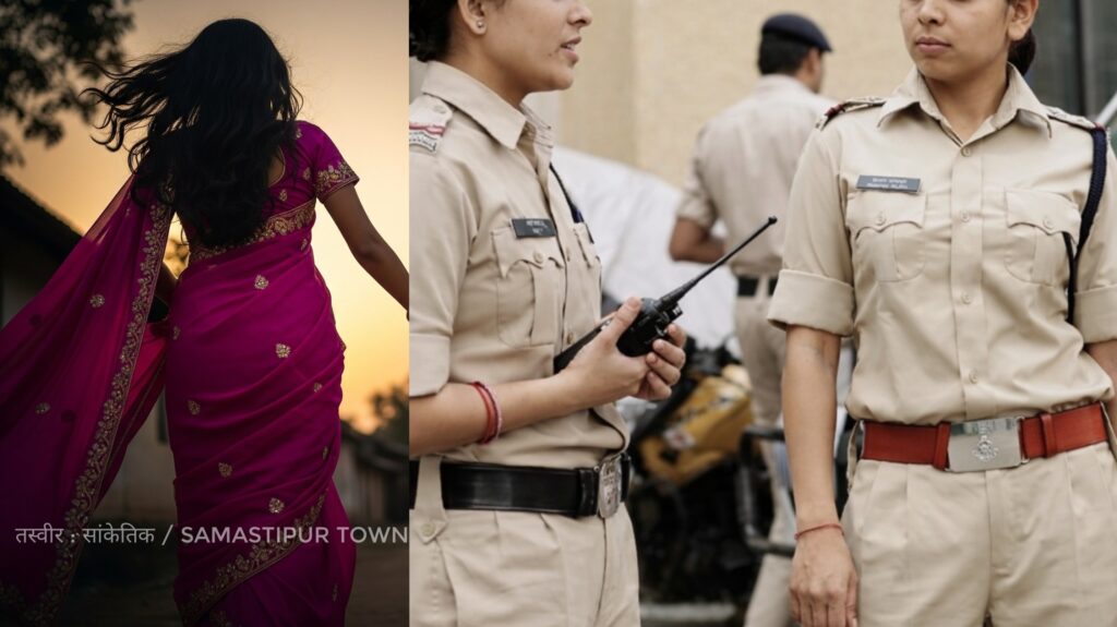 समस्तीपुर में पुलिस को चकमा देकर महिला बंदी फरार, ड्यूटी पर सोते रह गए पुलिसकर्मी 1 InCollage 20260327 214540762