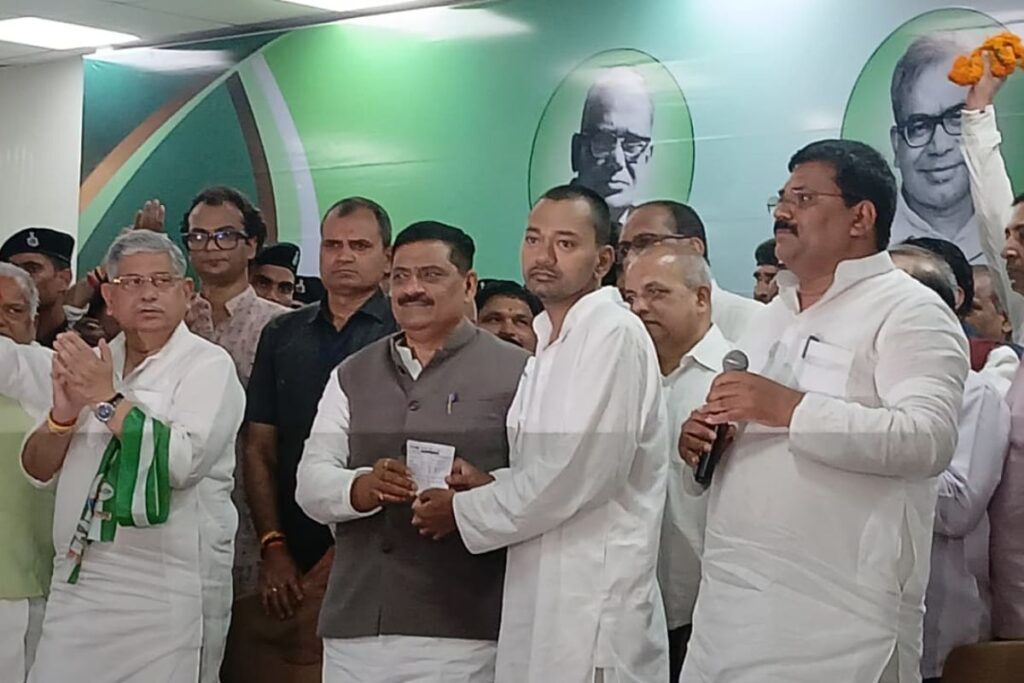 nishant kumar jdu join update