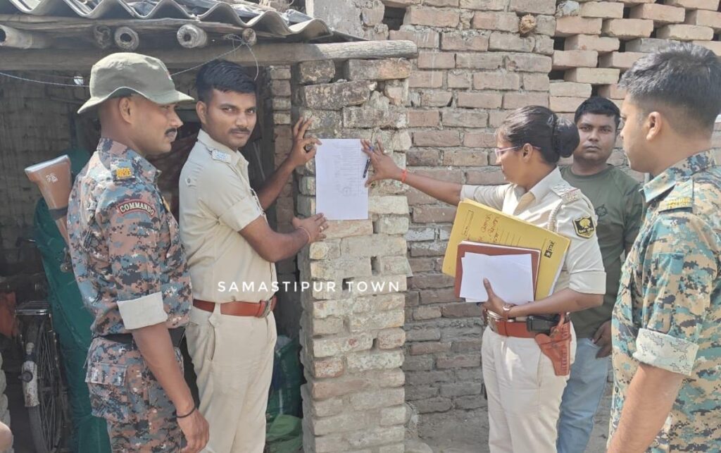 24 घंटे के अभियान में समस्तीपुर पुलिस ने 38 कुर्की व 89 इश्तेहार तामिल किया 1 IMG 20260413 WA0060