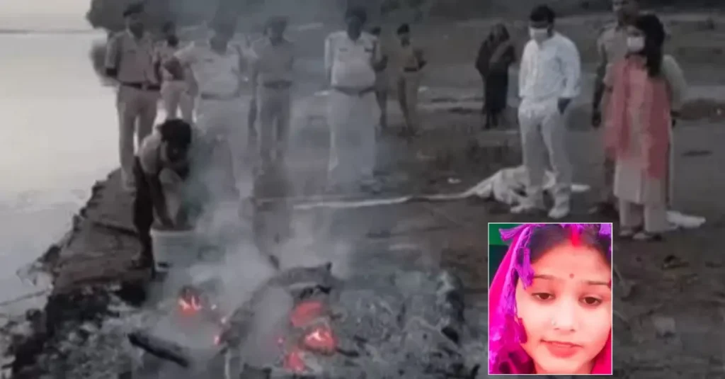 बिहार: जलती चिता से महिला की लाश उठा ले गई पुलिस, परिजन बोले- सुसराल वालों ने पहले पेट्रोल डालकर जलाया; बच गई तो जहर का इंजेक्शन दिलवाया 1 news 20260406 085747 0000
