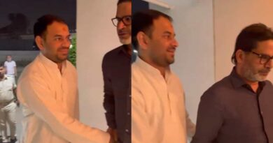 tej pratap yadav meets prashant kishor