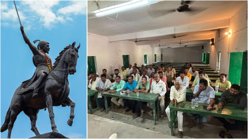 शिवाजीनगर में छत्रपति शिवाजी महाराज की प्रतिमा स्थापित करने की तैयारी, कुर्मी समाज की बैठक में लिया गया फैसला 1 InCollage 20260518 080342621