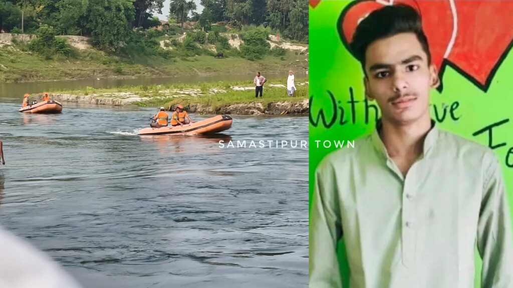हकीमाबाद के पास बूढ़ी गंडक नदी में डूबे किशोर का शव बरामद, कल डूबने के बाद से था लापता 1 InCollage 20260607 214222250