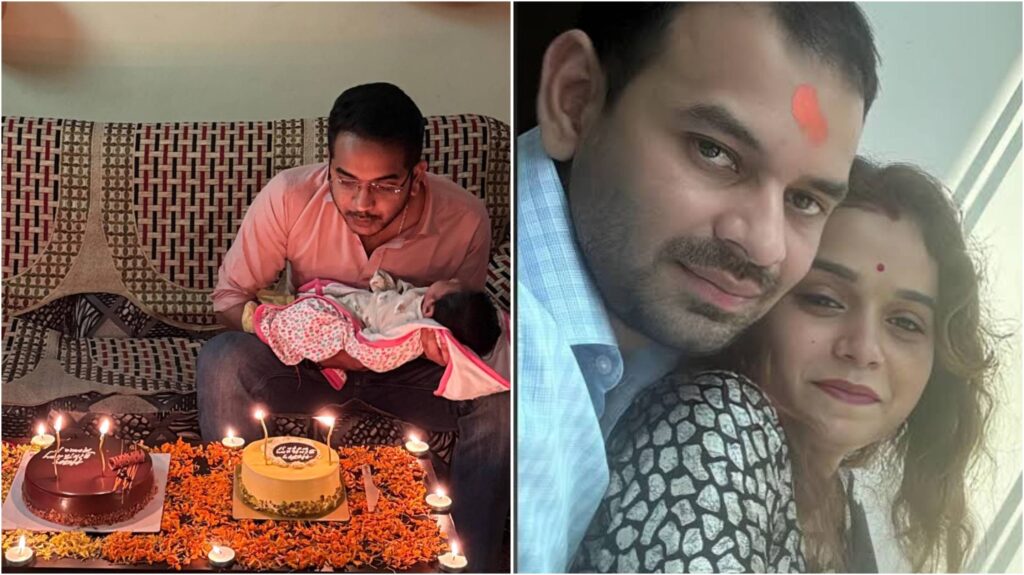 उज्जैनी से मिलने तेज प्रताप जबरन घर में घुसे, अनुष्का के भाई आकाश यादव का आरोप, कोर्ट में मुकदमा 1 InCollage 20260618 233209086