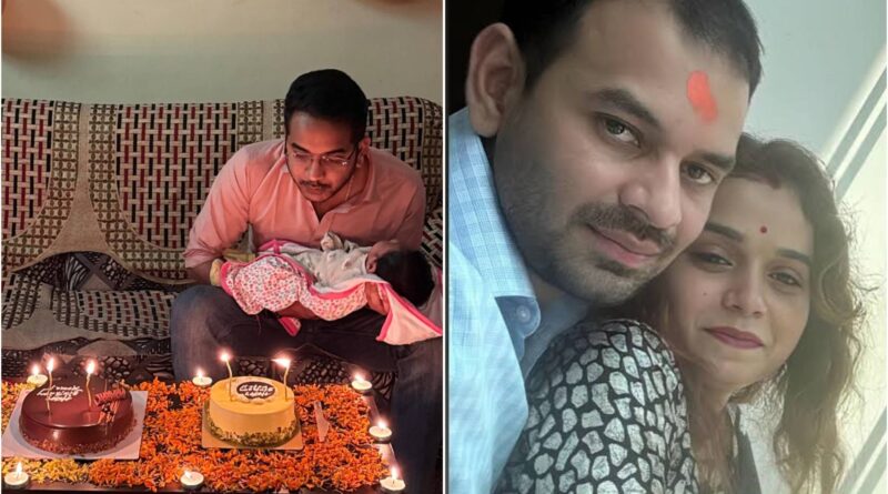 उज्जैनी से मिलने तेज प्रताप जबरन घर में घुसे, अनुष्का के भाई आकाश यादव का आरोप, कोर्ट में मुकदमा 1 InCollage 20260618 233209086