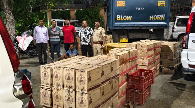 समस्तीपुर में हाइवा ट्रक से 249 लीटर शराब बरामद, चालक गिरफ्तार 1 IMG 20260710 WA0122