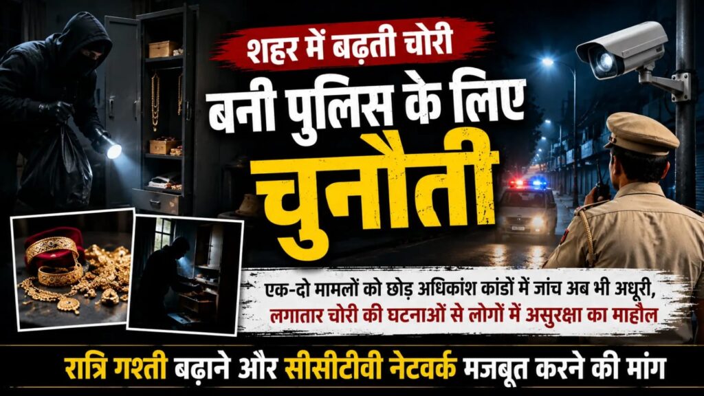 FIR तक ही सिमटी समस्तीपुर पुलिस, चोरी की अधिकांश वारदातों में हाथ खाली, शहर में बढ़ती चोरी पुलिस के लिए बनी चुनौती 1 IMG 20260731 WA0004