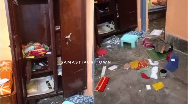 समस्तीपुर नगर थाना के पीछे रेलवे क्वार्टर से 18 लाख रुपये के जेवर व 60 हजार नगदी की दिनदहाड़े चोरी 1 InCollage 20260707 220045197