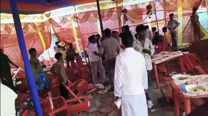 खस्सी का मीट बोलकर खिला दिया मुर्गा, बिहार में शादी का मंडप बना अखाड़ा 1 news 95