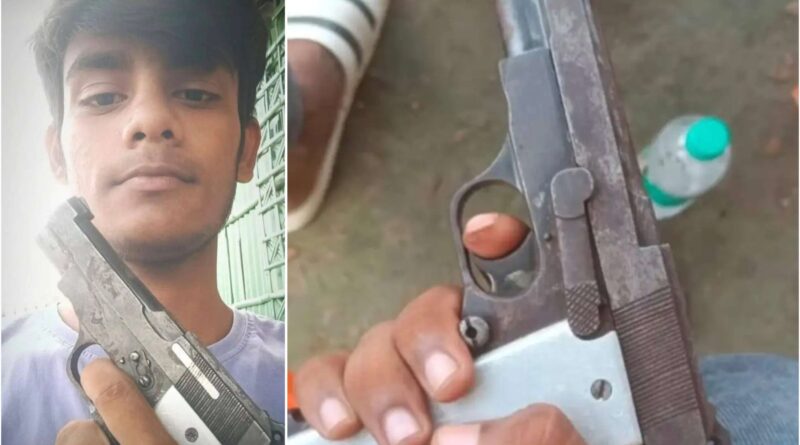 सोशल मीडिया पर हथियार के साथ युवक की तस्वीर वायरल, जान से मारने की धमकी का आरोप, दो-दो बार समस्तीपुर SP के जनता दरबार में पहुंची पीड़िता, जांच के आदेश के बावजूद कार्रवाई नहीं 1 InCollage 20260904 210744768