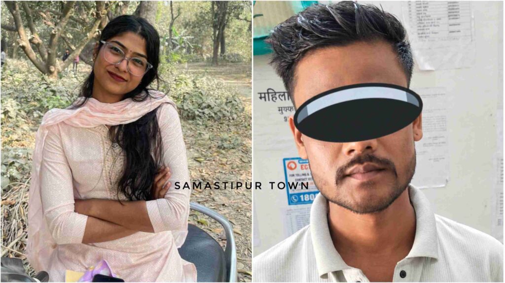 शहर के आदर्शनगर में हुए छात्रा की ह'त्या मामले में नामजद आरोपी जितवारपुर चौथ से गिरफ्तार 1 InCollage 20260915 080210576