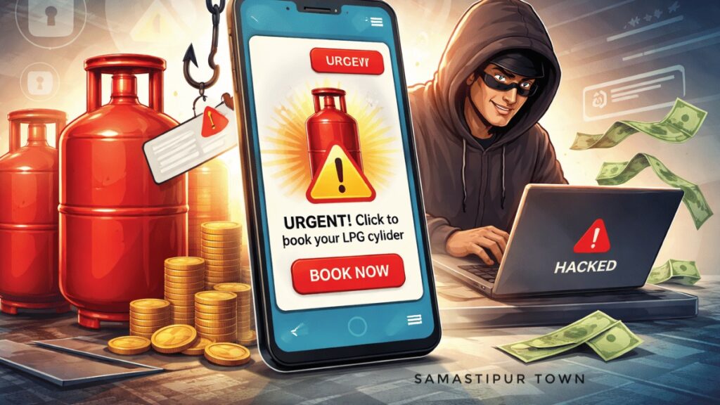 समस्तीपुर : गैस कनेक्शन के विज्ञापन पर क्लिक करते ही साइबर ठगी, खाते से 2.23 लाख उड़ाए 1 Untitled design 2026 03 15T103319.041